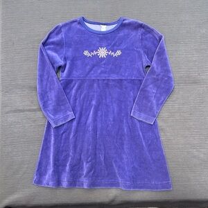 **GIRL’S HEALTHTEX VELVETY DRESS** SZ 6X